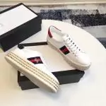women gucci chaussures blanches chaussures de sport flatform chaussures crystal bee